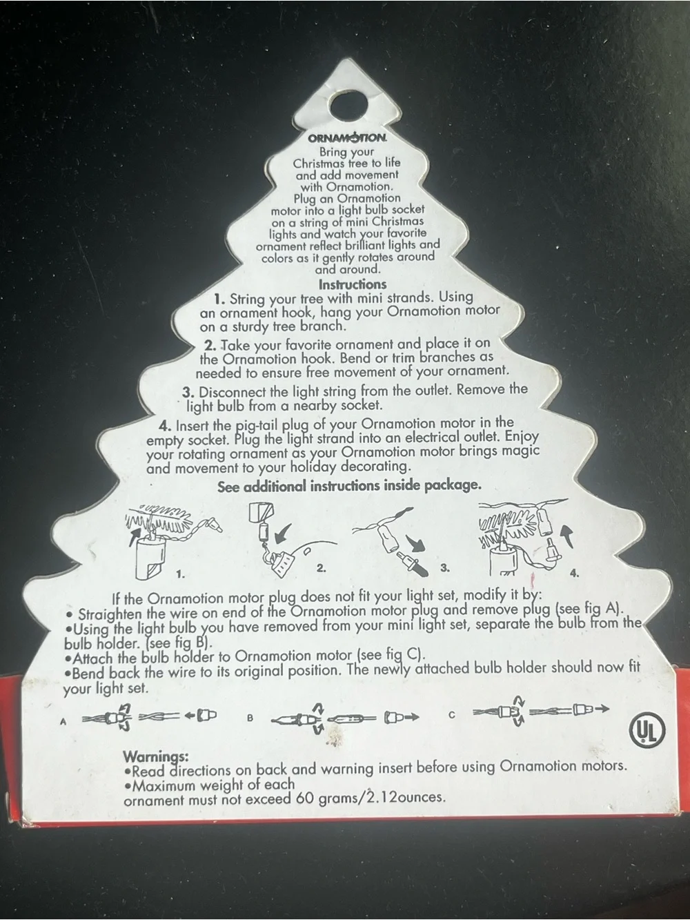 N/A rotating ornament
